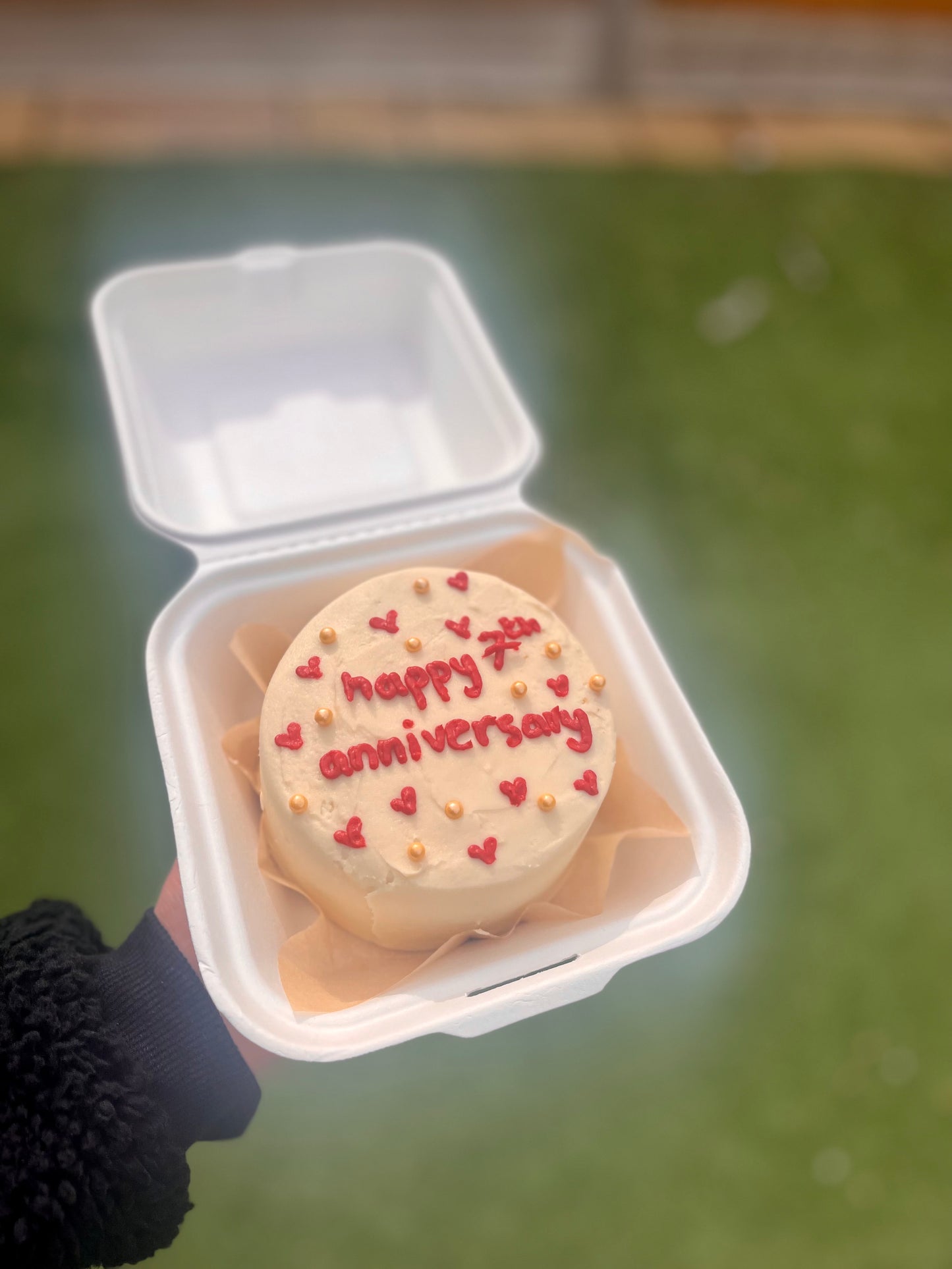 Anniversary Bento Cake