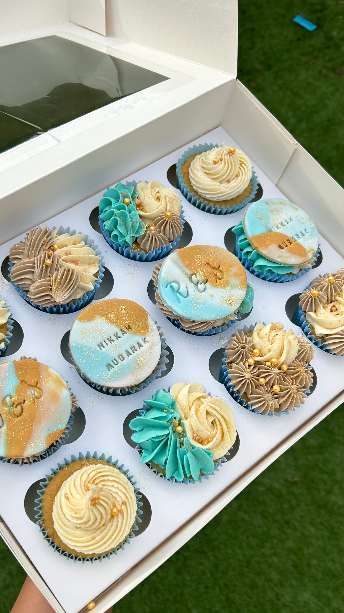 Wedding/Nikkah Cupcakes