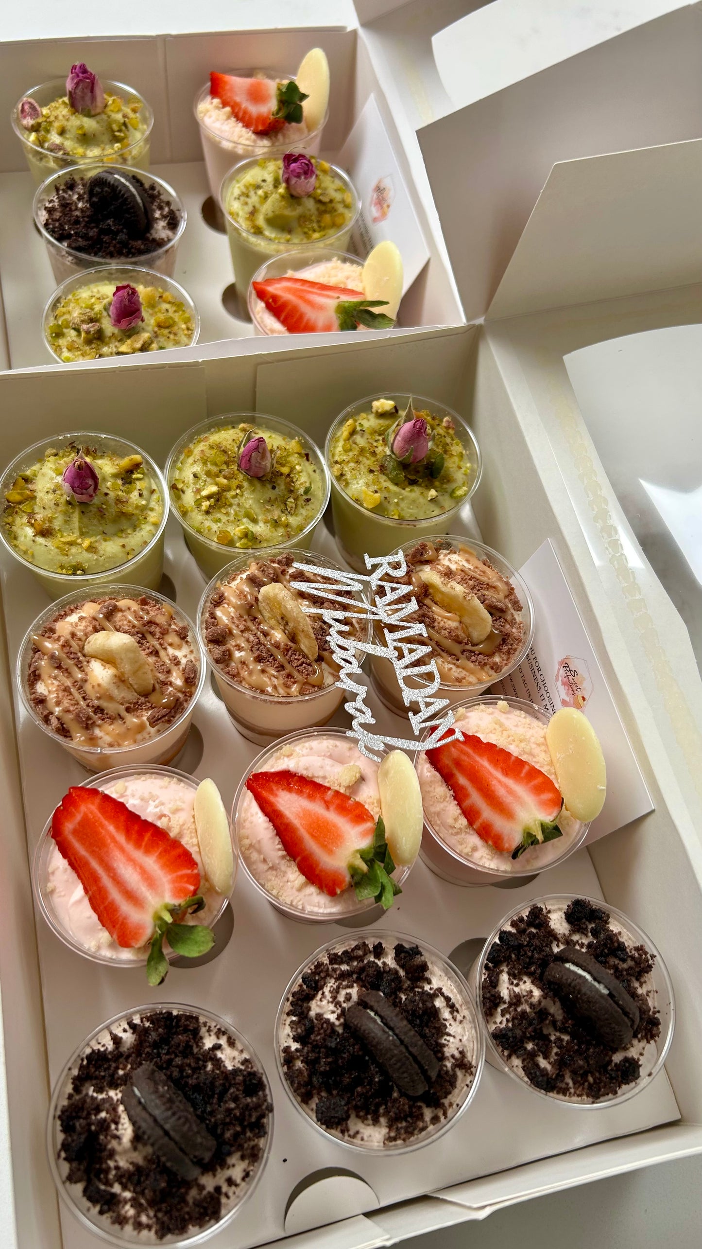 Ramadan Dessert Shots - Box of 24