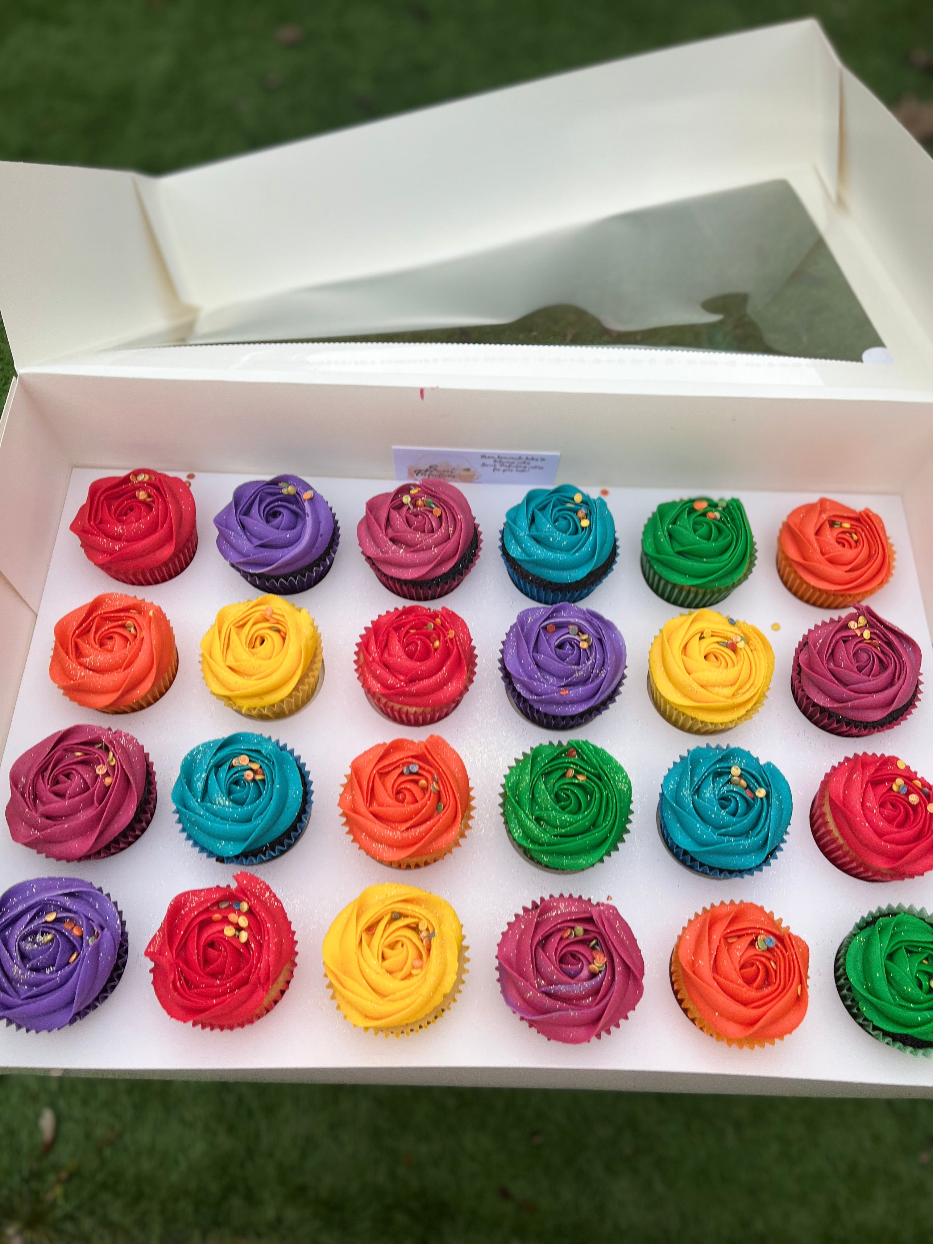 24 Cupcake Box