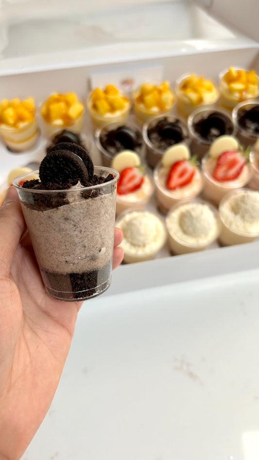 Cookies & Cream Cheesecake Shots