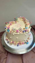 Petals and Pastels Cake