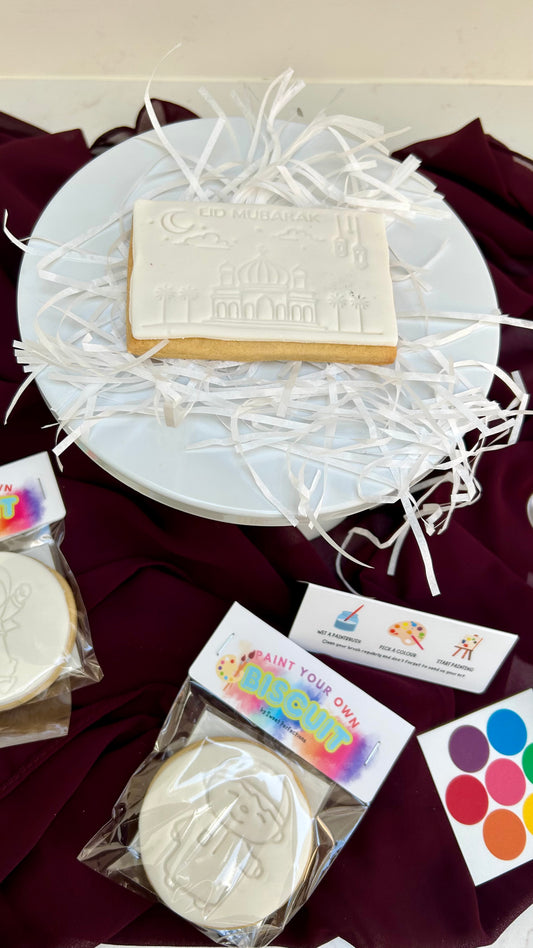 Paint Your Own Biscuits - Eid Edition