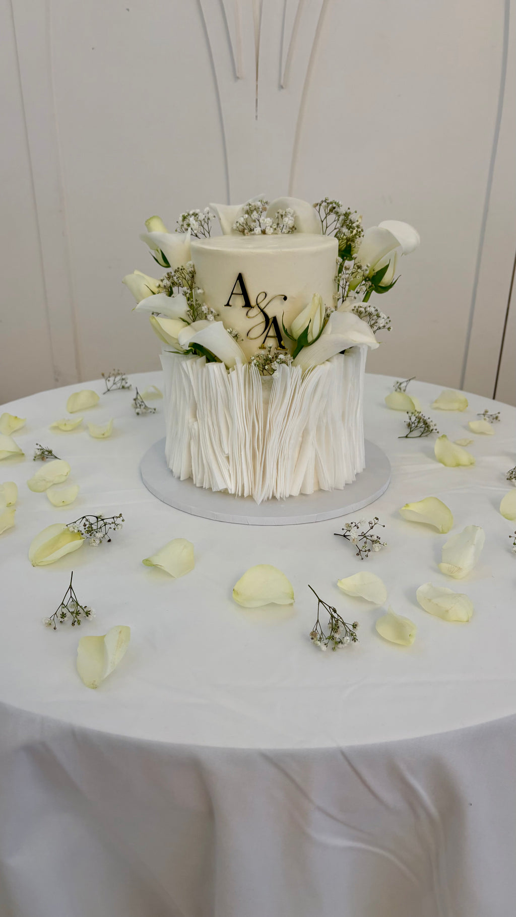 Lily & Buttercream Cake