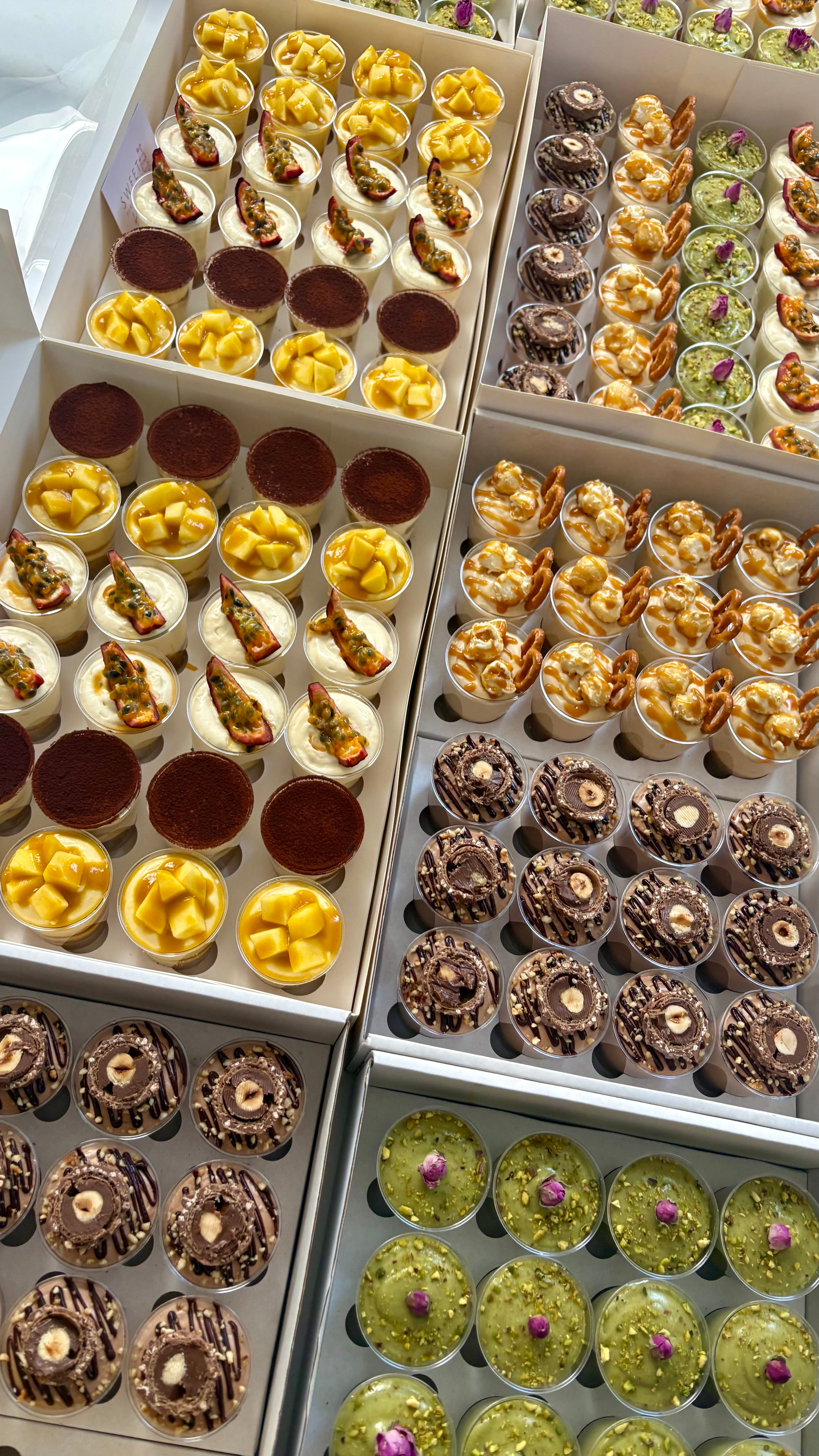 Mixed Desserts - 9/10th August