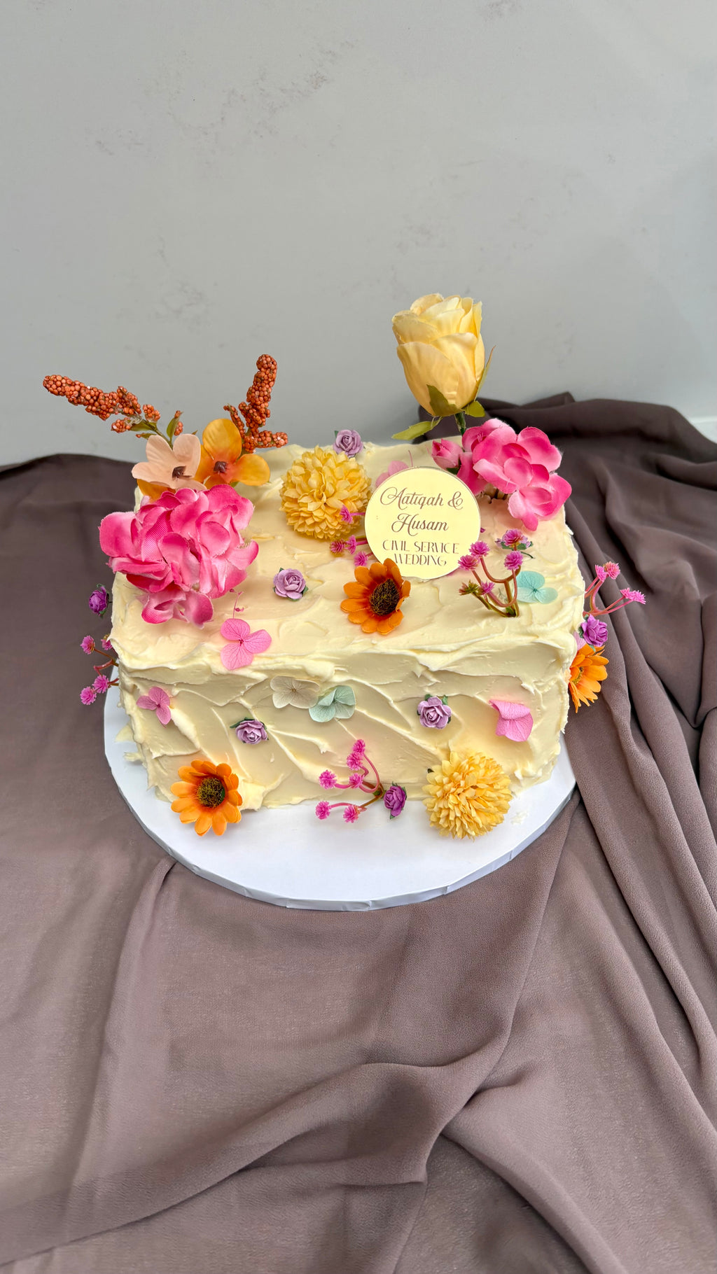 The Floral Masterpiece Cake