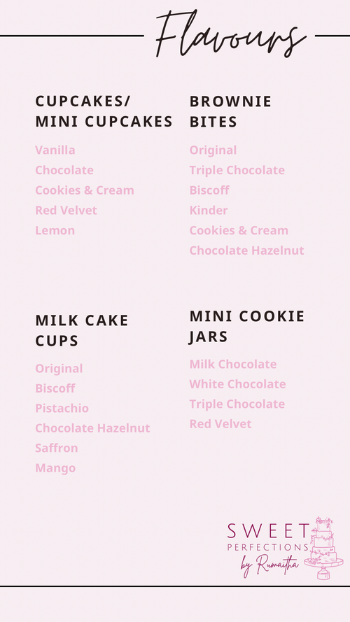 100 Guests - Custom Dessert Package