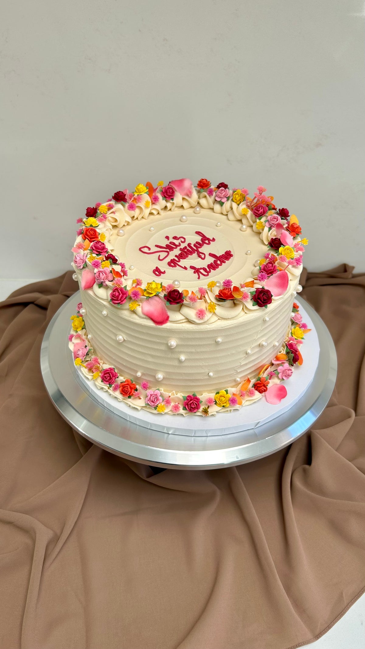 A Sunset Moment Cake