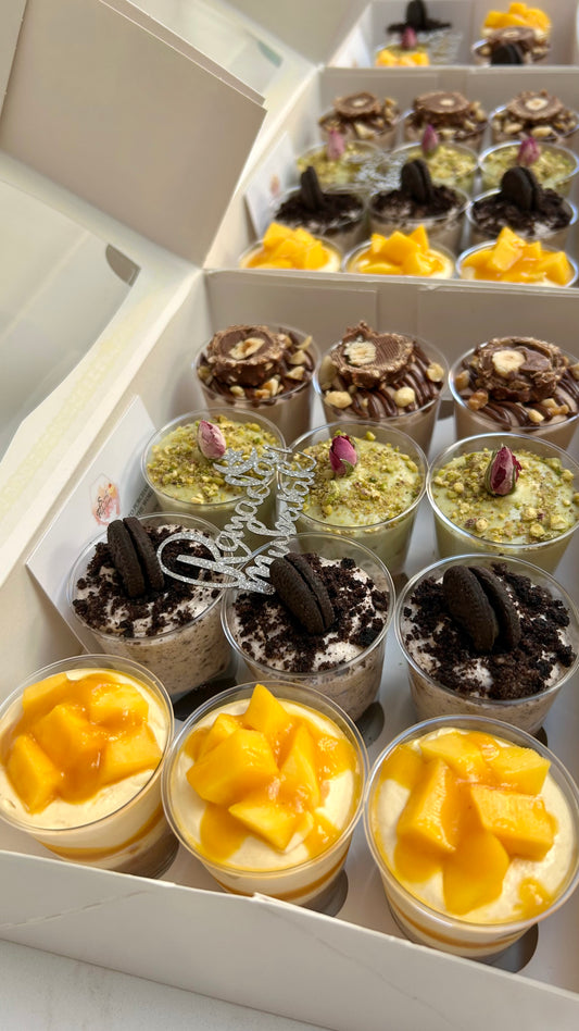 Ramadan Dessert Shots - Box of 9