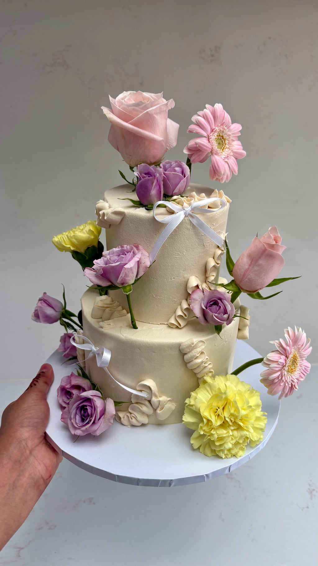 The Modern Bloom Cake