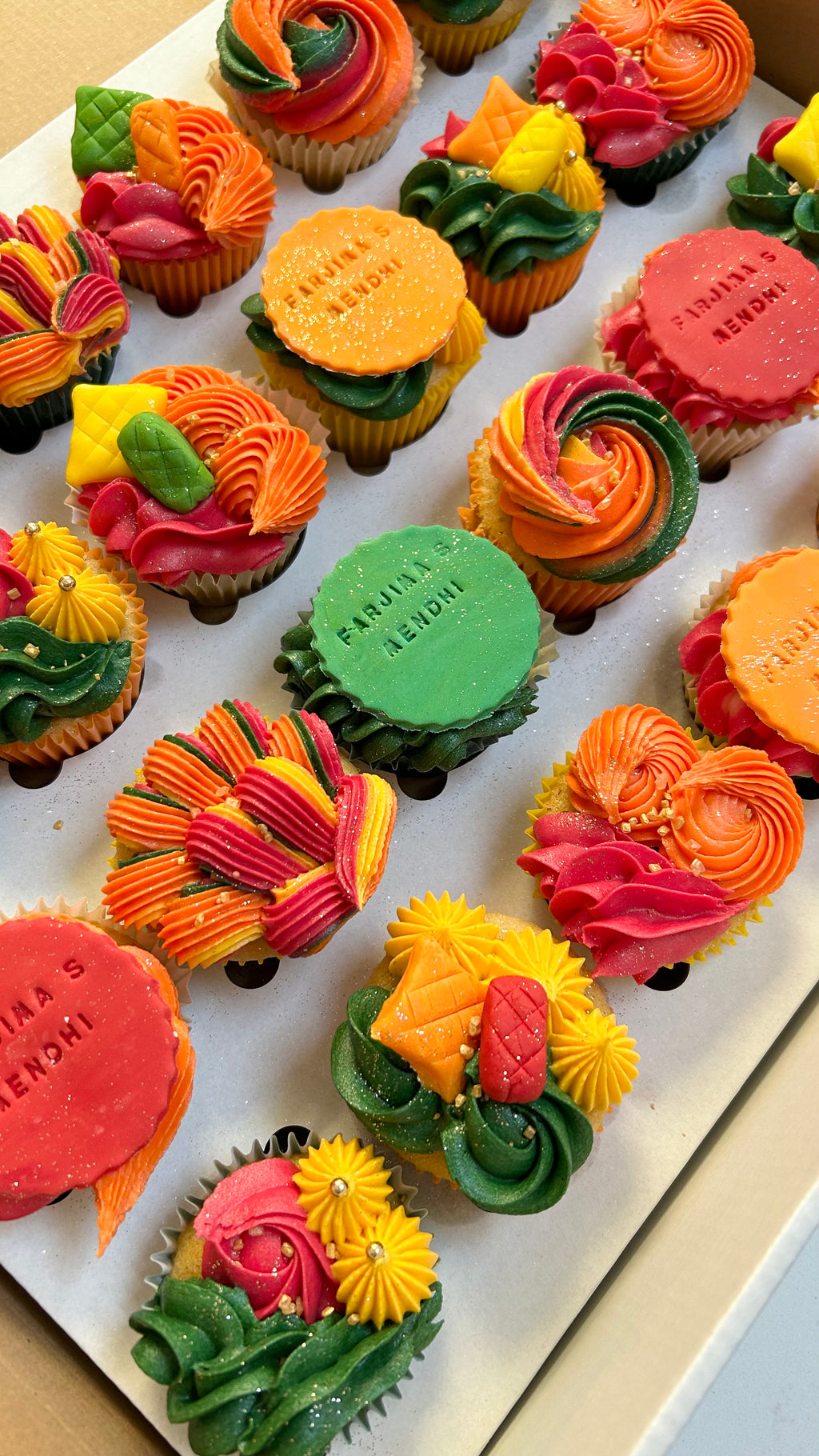 24 Cupcake Box