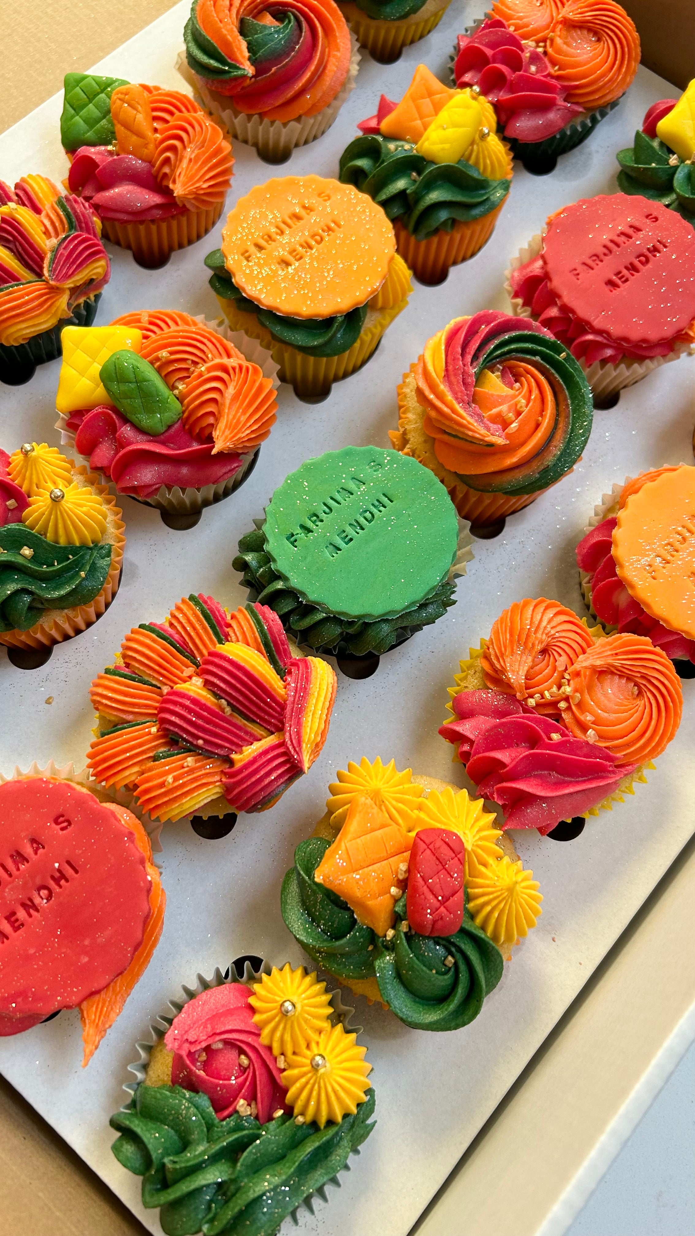 24 Cupcake Box