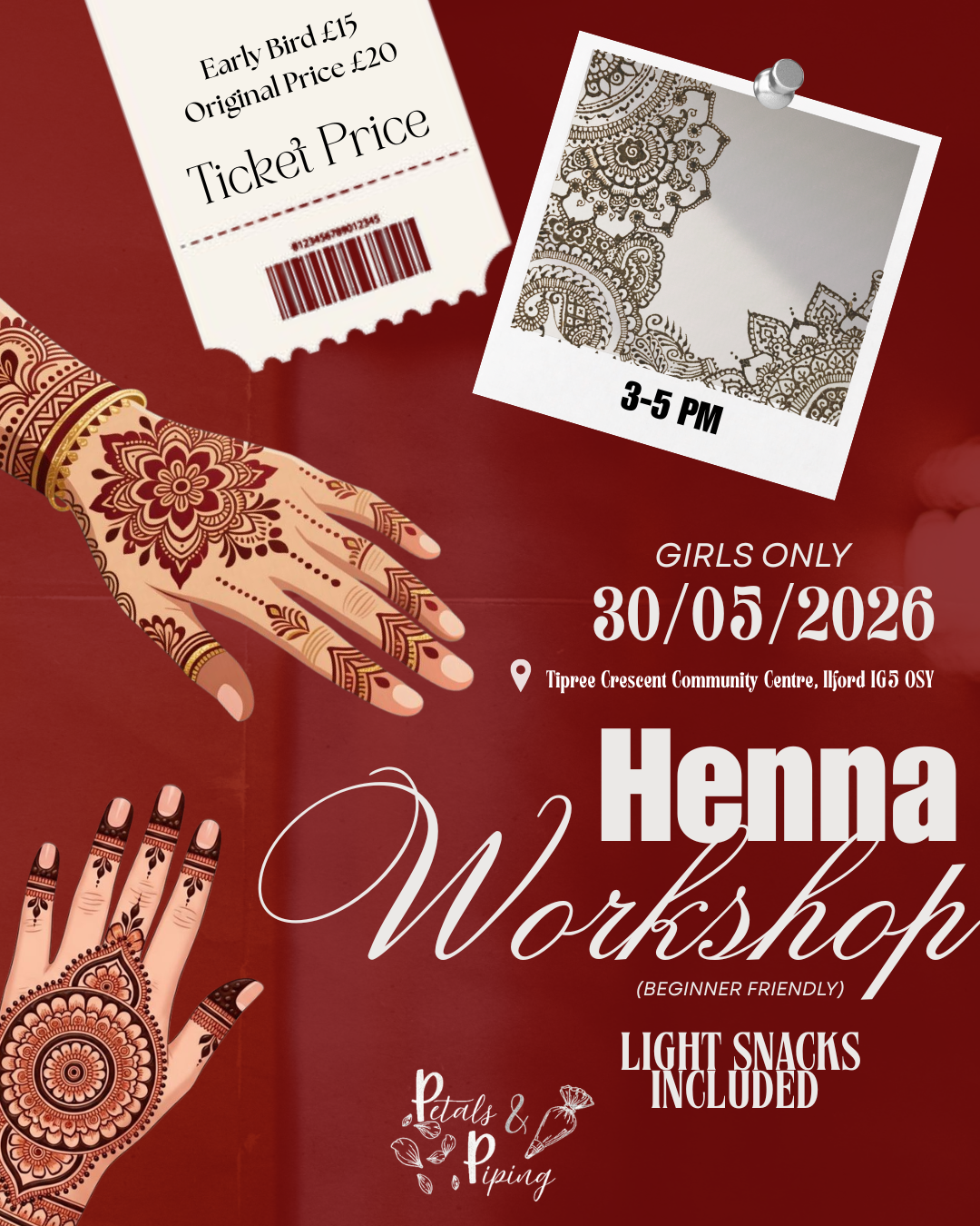 Eid Henna Workshop