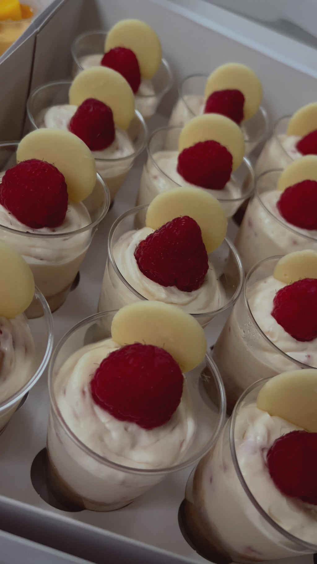 White Chocolate & Raspberry Cheesecake